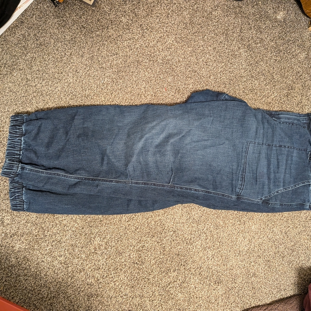 torrid Women's Dark Blue Denim Jogger Pants
